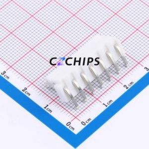 HX VH3.96-7P WZ Wire-to-Board Pin Header Bent Lead Through Hole,P=3.96mm Connector 1x7P 3.96mm Right Angle Insert VH - Product Image 2