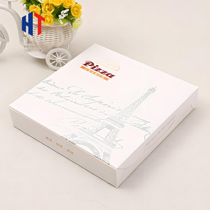 Factory Custom Collapsible <strong>Corrugated</strong> Pizza <strong>Box</strong> Mailer <strong>Carton</strong> for Food Boxes Packaging - Product Image 2