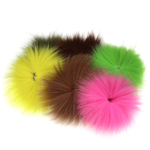 14 Couleurs - Fourrure de queue de renard arctique (Nymph Arctic Fox Polar Tail Fur) pour la fabrication de mouches artificielles (streamer, appât, saumon, steelhead) - Fibre fine - Product Image 5