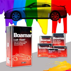 สีเคลือบเงารถยนต์ชนิดไฮโซลิดส์ 2K สำหรับพ่นเคลือบเงาแบบมืออาชีพ ป้องกันสารเคมี สำหรับซ่อมแซมรถยนต์ - Product Image 5