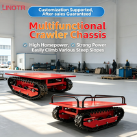 Carro de Transporte Todoterreno con Control Remoto Inalámbrico, Mini Dumper Eléctrico de 500 kg y 1000 W, Ideal para Huertos