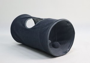 Relipet RLF006 Tunnel per gatti pieghevole giocattoli per gatti Tunnel per giochi Tunnel interattivo per animali domestici in pelle scamosciata resistente con palla - Product Image 6