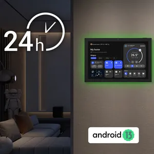 Tableta de Control Inteligente para el Hogar de 15.6 Pulgadas, Pantalla Táctil Android Montada en la Pared, Panel de Automatización Wi-Fi para Casa y Hotel - Product Image 6