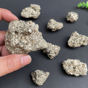 Großhandel Pyrit Rough Stone Mineral Chalko pyrit Probe zum Verkauf Natural Pyrit Cluster - Product Image 5