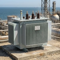 Transformateur immergé dans l'huile 500 kVA, 11 kV 0,4 kV, triphasé, faible perte, refroidissement ONAF pour centrale électrique et réseau utilitaire