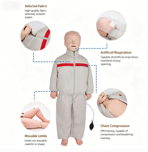 Maniquí Estándar para Entrenamiento de RCP Infantil con Compresión Torácica y Respiración Artificial para Educación Médica - Product Image 3