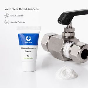 จาระบีป้องกันการกัดกร่อนทนอุณหภูมิสูง ได้รับการรับรองมาตรฐาน NSF Vnovo 250/2 สีขาว สำหรับเกลียวก้านวาล์วเกรดสุขภัณฑ์ - Product Image 2