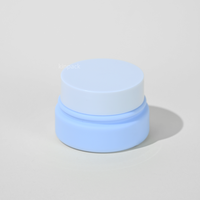 Pots en plastique biodégradable et recyclable HDPE de 50 g, écologiques, avec couleur et logo personnalisés pour les soins cosmétiques de la peau