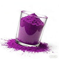 Poudre de colorant violet à haute concentration pour la teinture des vêtements, matière première pour la coloration textile