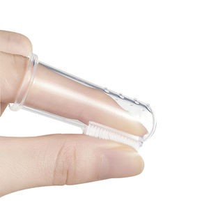 Детская зубная щетка на палец, термостойкая Прозрачная мягкая щетина, Экологически чистая зубная щетка на палец 360 - Product Image 2