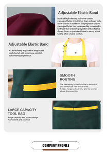 Imperméable Pe Tablier Cuisine Personnalisé Hôtel Serveur Robe Restaurant Uniforme Conceptions pour Employés Imprimer Chef Tabliers - Product Image 4