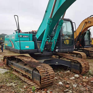 Maquinaria de construcción Kobelco de 25 toneladas, excavadora Kobelco SK250 usada, motor Supe Hino de segunda mano, Kobelco japonés 250 - Product Image 3