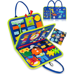 6-in-1 Wooden Puzzle Board Magnetic Fishing Toy Shape Matching Game Montessori Sensory Educational Learning Toys for Kids - Product Image 1