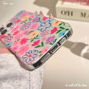 Funda de flores de tulipán de colores para <span class=keywords><strong>iPhone</strong></span> <span class=keywords><strong>14</strong></span> 16 15 <span class=keywords><strong>13</strong></span> 12 11 Plus <span class=keywords><strong>Pro</strong></span> Max Diferentes diseños Contraportada a prueba de golpes - Product Image 3