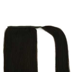K.SWIGS Extensions de cheveux à clipser en queue de cheval, cheveux humains Remy, dentelle chinoise, lisses et soyeux, sans pointes fourchues, faciles à porter, vente chaude - Product Image 4