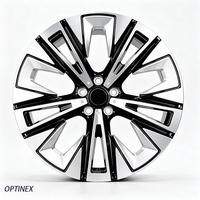 Jantes forgées sur mesure bicolores 17 18 19 20 21 22 pouces 5x112 5x114.3 5x120 5x127 5x130 pour EV Tesla Rivian R1S/R1T Lucid Air