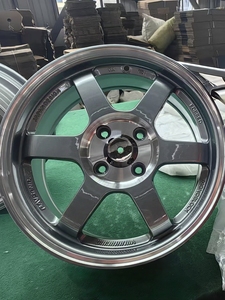 ล้ออลูมิเนียมอัลลอย4/5รูน้ำหนักเบา<span class=keywords><strong>5x100</strong></span> 5X112 5X120 5X114.3 18-20นิ้ว <span class=keywords><strong>TE37</strong></span>แข่งรถ <span class=keywords><strong>Volk</strong></span> สไตล์ jdm ออกแบบได้ตามต้องการ - Product Image 2