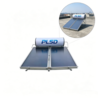 Chauffe-eau solaire en acier galvanisé à plaque plate de 250 L, adapté aux toits inclinés et aux toits plats, économique, utilise la technologie solaire