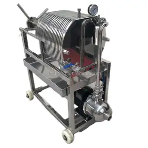 Stainless Steel Plate and Frame Mini Filtro de prensa for oil filtration