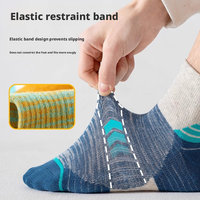 Chaussettes de sport pour hommes en gros, collection automne, avec bande élastique de maintien, respirantes, pour le badminton et le basketball