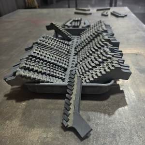 لقمة حفر كبيرة الحجم 400 مم قابلة للتخصيص من كربيد التنجستن المطروق، سرعة حفر عالية لحفر آبار المياه، أدوات حفر - Product Image 3