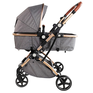 Siège de voiture de luxe pour bébé Buggy bébé chariot poids léger voyage pliable poussette poussette bébé landau et poussettes pour nouveau-nés - Product Image 5