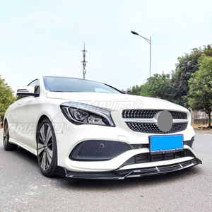 Para Mercedes Benz Clase CLA C117, alerón divisor de parachoques delantero, difusor W117 CLA180 220 260 200 2016-2019 Prefacelift - Product Image 6