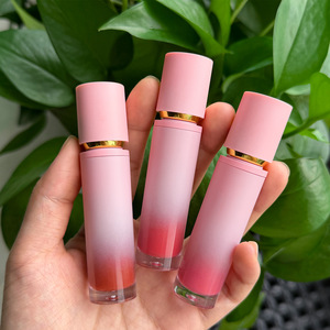 MLM beauty manufacturer LOW MOQ Vegan Makeup Creamy Nude Lip Gloss Private Label Matte Lasting Smudge Proof Red Liquid <b>Lipstick</b> - Product Image 3