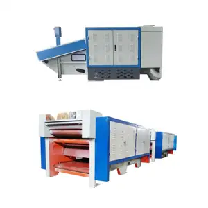 Waste Textile Waste Recycling Cleaning Cutting Opening Machine For Spinning Yarn end Cotton Nylon Wool Rugs Old Clothes
