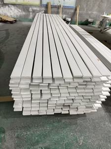 Plinthe en MDF moderne <span class=keywords><strong>blanc</strong></span> apprêté pour portes et fenêtres, moulure de finition en bois - Product Image 5