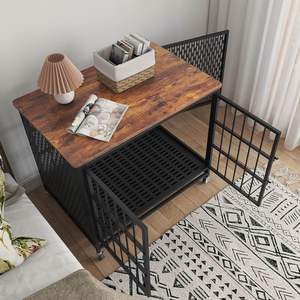 Caisse pour chien moyen grand chien intérieur avec <span class=keywords><strong>cage</strong></span> de toilette simple et épais <span class=keywords><strong>Cottage</strong></span> pour animaux de compagnie - Product Image 2