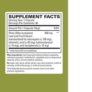 OEM Hot Bán Vegan chiết xuất lá Ô Liu bổ sung chiết xuất lá Ô Liu viên nang 60 Mũ chiết xuất lá Ô Liu bổ sung - Product Image 2