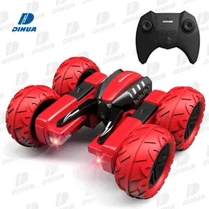 4WD Remote Control Double Sided Swing Arm Stunt Car 360 Degree Flips Rotating RC Cars Outdoor Indoor Dance Car