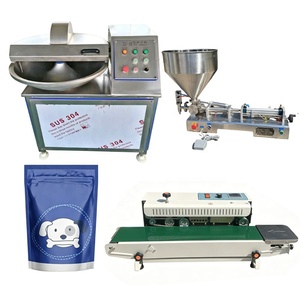 Ligne de production de nourriture humide pour animaux de compagnie à haute efficacité, pour friandises en sachet, aliments en pochette pour chiens et pâtes pour chats - Product Image 3