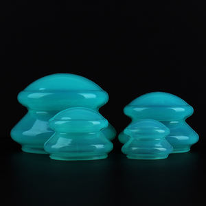 Ventosas de silicona con logotipo personalizado, taza de terapia de celulitis, juego de ventosas para cara corporal, masajeador corporal, juego de ventosas - Product Image 6