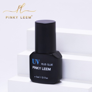 Pinky leem New Style UV <b>Eyelash</b> <b>Glue</b> Drying Uv Led <b>Eyelash</b> Extension <b>Glue</b> 1 Second clear Uv Lash <b>Glue</b> - Product Image 6