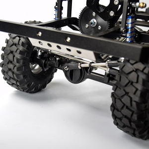 Chasis de Metal para coche teledirigido, 275mm, CNC, base de rueda, para 1/10 RC Crawler Car Defender D90 Gelande II - Product Image 2