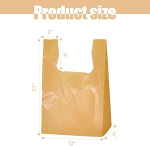Bolsas de Compras de Tela No Tejida Ecológicas Personalizadas con Impresión, Bolsas de Embalaje Reutilizables, Bolsa de Camiseta de Agradecimiento - Product Image 2