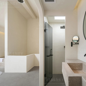 Vissney thân thiện với môi microcement Kit phòng tắm tường và sàn lớp phủ cho liền mạch không thấm nước trang trí cho kết thúc - Product Image 4