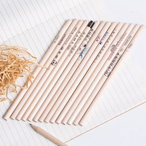 Crayon en bois personnalisé avec logo imprimé, 7 pouces, mine HB 2B, forme hexagonale, ronde ou triangulaire, cadeau d'entreprise pour événements professionnels, avec gomme - Product Image 3