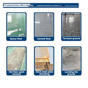 Ponceuse à main haute efficacité 4 kW 220 V 380 V avec moteur à engrenages, sans poussière, pour terrazzo et béton - Product Image 6