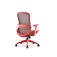 Repose-tête en nylon 3D Chaises de bureau ergonomiques en maille inclinables en tissu économique pour de longues heures de travail Sillas