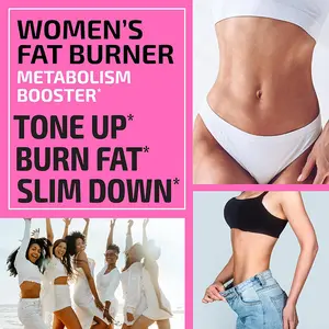 OEM Fat Burner Capsules Weight Loss Supplement Appetite Suppressant Energy Booster Fat Burning Capsules For Women
