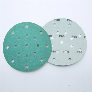 Disques de ponçage à fixation auto-agrippante, grain 80, ronds, pour le polissage du <span class=keywords><strong>bois</strong></span>, des voitures, des métaux, l'élimination de la peinture et de la rouille – Approvisionnement direct usine - Product Image 6