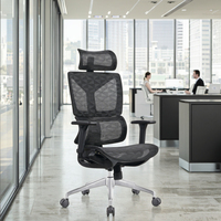 Chaise de conférence et de réunion en gros chaise de directeur de bureau chaise ergonomique en maille