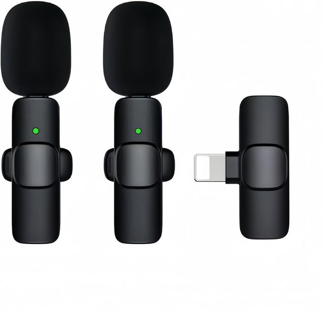 Video Interview Vlog K9 K8 Professional Wireless Mini Microphone