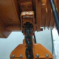 Élévateur de chantier de 1 tonne, 6 m, machine de construction, élévateur électrique à chaîne avec chariot motorisé