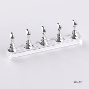 Support magnétique réutilisable pour faux ongles à presser, couleurs Or, Argent, Rose, pour la pratique, le rangement et la présentation du vernis, outil de manucure DIY, vente en gros - Product Image 6