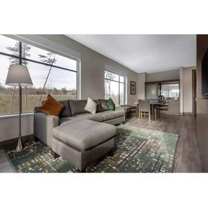 Mobiliario de Lujo para Hotel Cambria Suites, Conjunto Moderno de Muebles de Metal para Dormitorio, Cama de Hotel, Sofá y Silla para Sala de Estar - Product Image 2