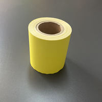 Autocollant jaune en forme de coquille d'œuf, papier de sécurité destructible, autocollant de garantie, impression d'autocollants personnalisés, matériau pour graffitis